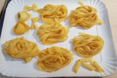 Vari formati  di pasta all'uovo-  RICETTA TORRI